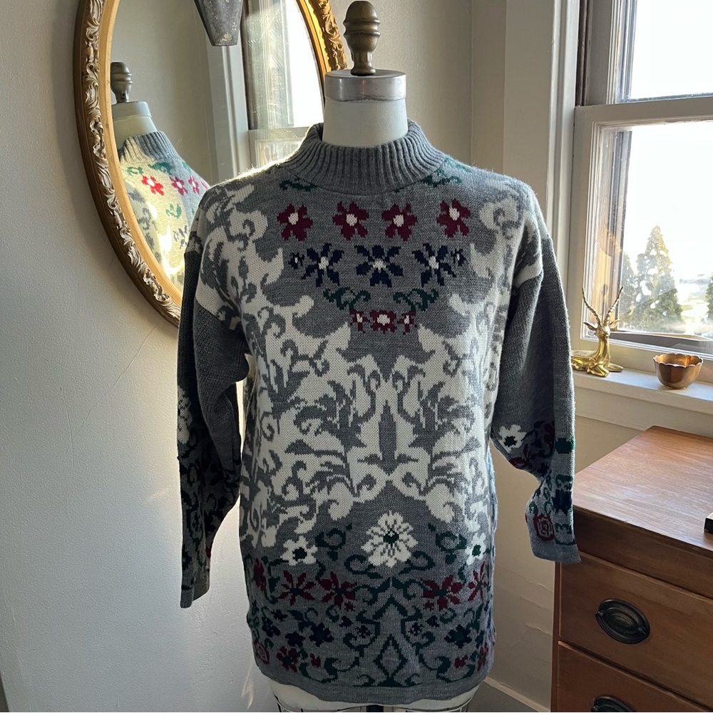 NWT Vintage Long Cottagecore 80-90s Sweater